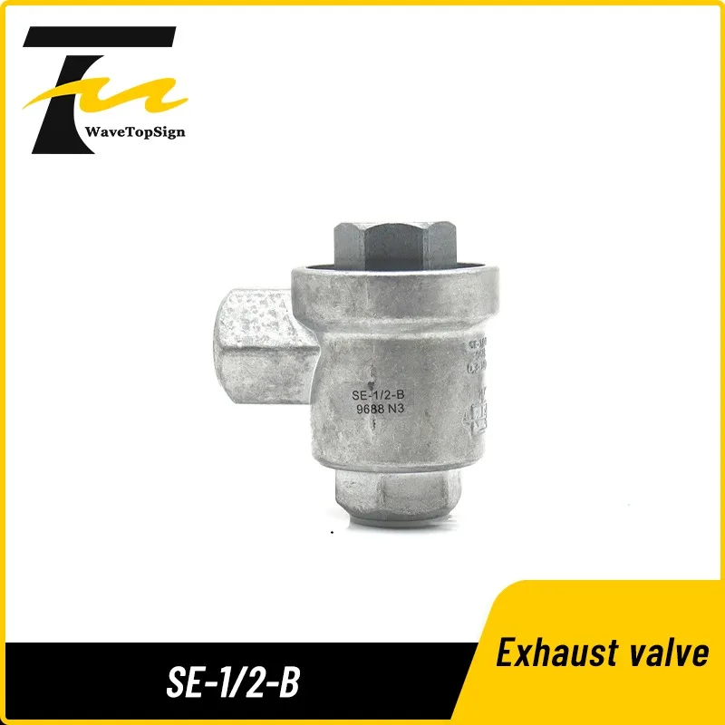 SE-1/2-B Pneumatic Flow Control Valve 1/2'' Threaded Air Speed Regulator Brass Throttle Valve for Air Compressor System