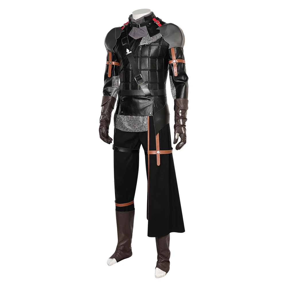 Disfraz de Anime de Final Fantasy, disfraz FF16, Clive Rosfield, disfraz de Final Fantasy, disfraz para adultos, uniforme para niño, traje de Carnaval de Halloween