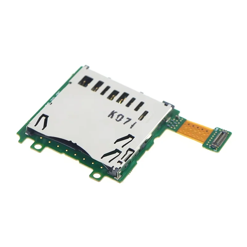 

Слот для SD-карты для консоли 3DS, запасные части для ремонта, разъем для чтения карт SD с платой