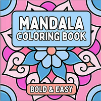 Deluxe Mandala Coloring Book for Adult Relieve Stress Kill Time DIY Painting Drawing Book Painting Kids Educational Toys
