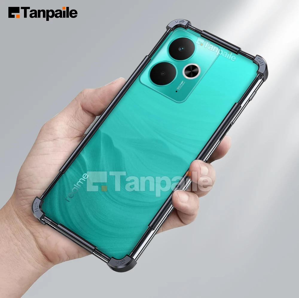 

Metal Bumper Case for Realme 14T Case Shockproof Lock Frame for Realme 14 Pro Lite 11 12 13
