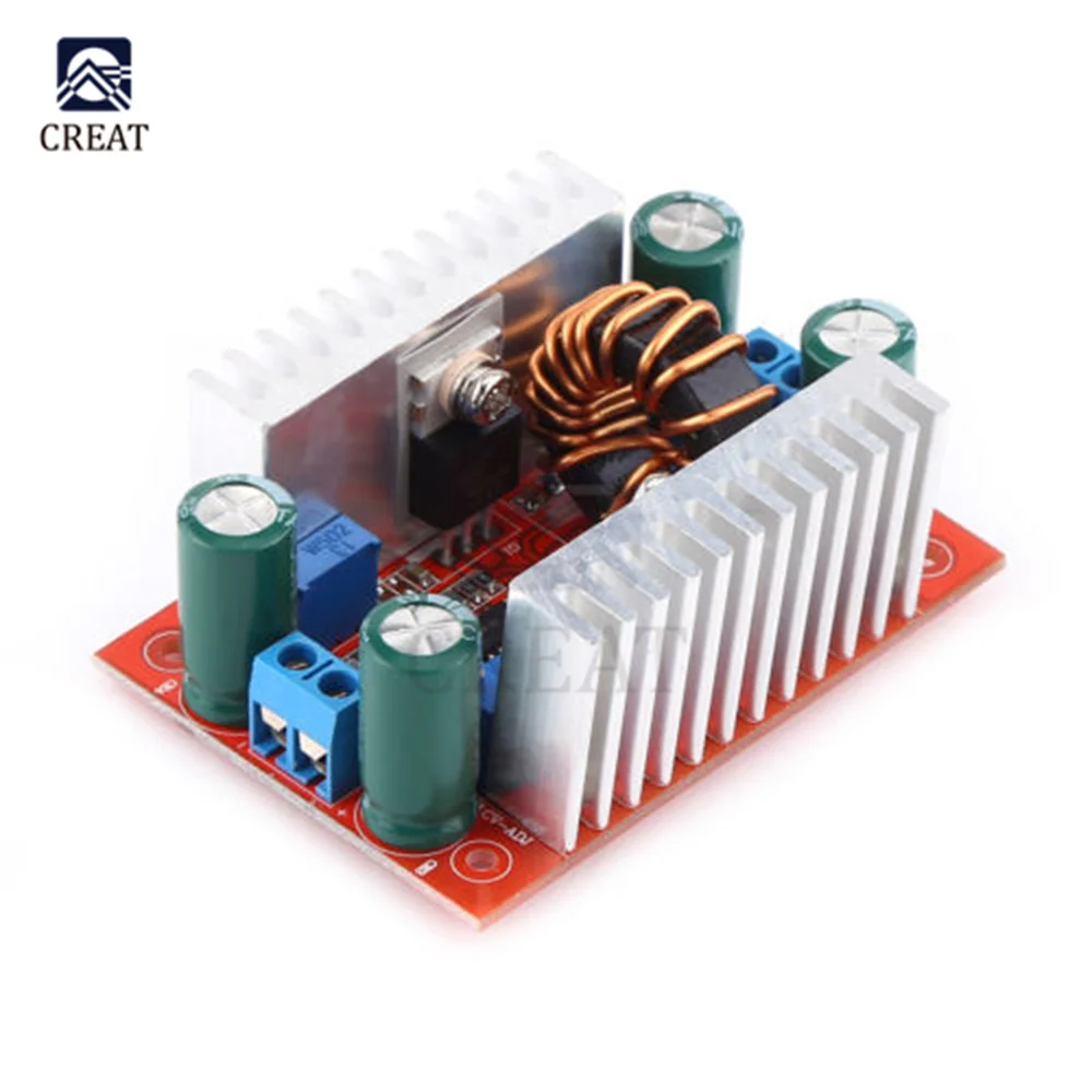 DC-DC DC 8.5 -50V to DC 10 -60V 400W 15A Non Isolated Step Up Boost Converter Power Supply Module Constant Current Board