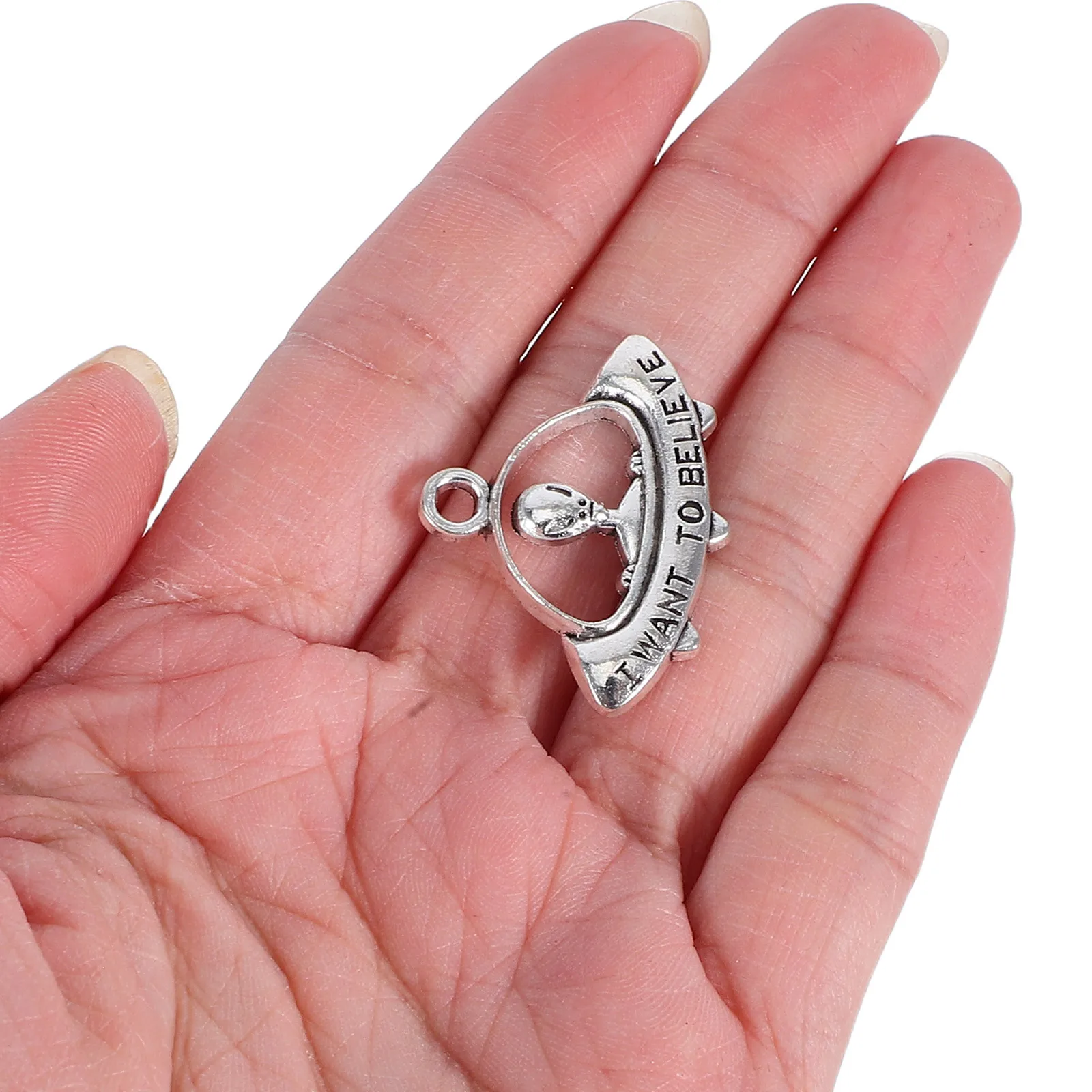 

50Pcs Themed Pendants Unique Alloy Charms DIY Jewelry Accessories Creative Crafting Party Decorations Alloy Enamel Charms