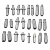 Par de tubos guía de válvula para motocicleta Scooter Yamaha GY650 GY6125 GY6 GN CG 50 125 150 200 EN125 WY125 CB125 CB150 ZY125 CA250