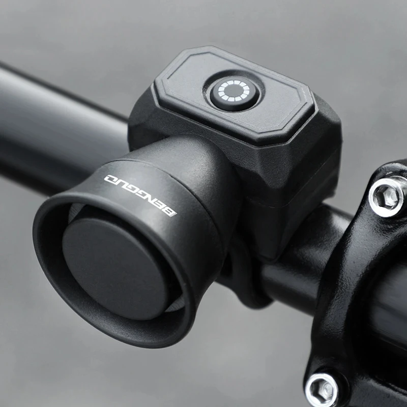 Fahrradklingel für Mountainbikes, Mini USB-Aufladung/Batterie, Wasserdichte Elektronische Fahrradglocke, Fahrradzubehör – Detail 6
