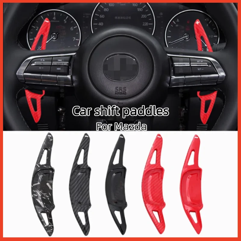 

For Mazda Mazda3 Axela CX30 CX-30 2020 2021 CX-50 CX-60 CX-90 2023Car Shift Paddles Steering Wheel Paddles Extension DSG Styling