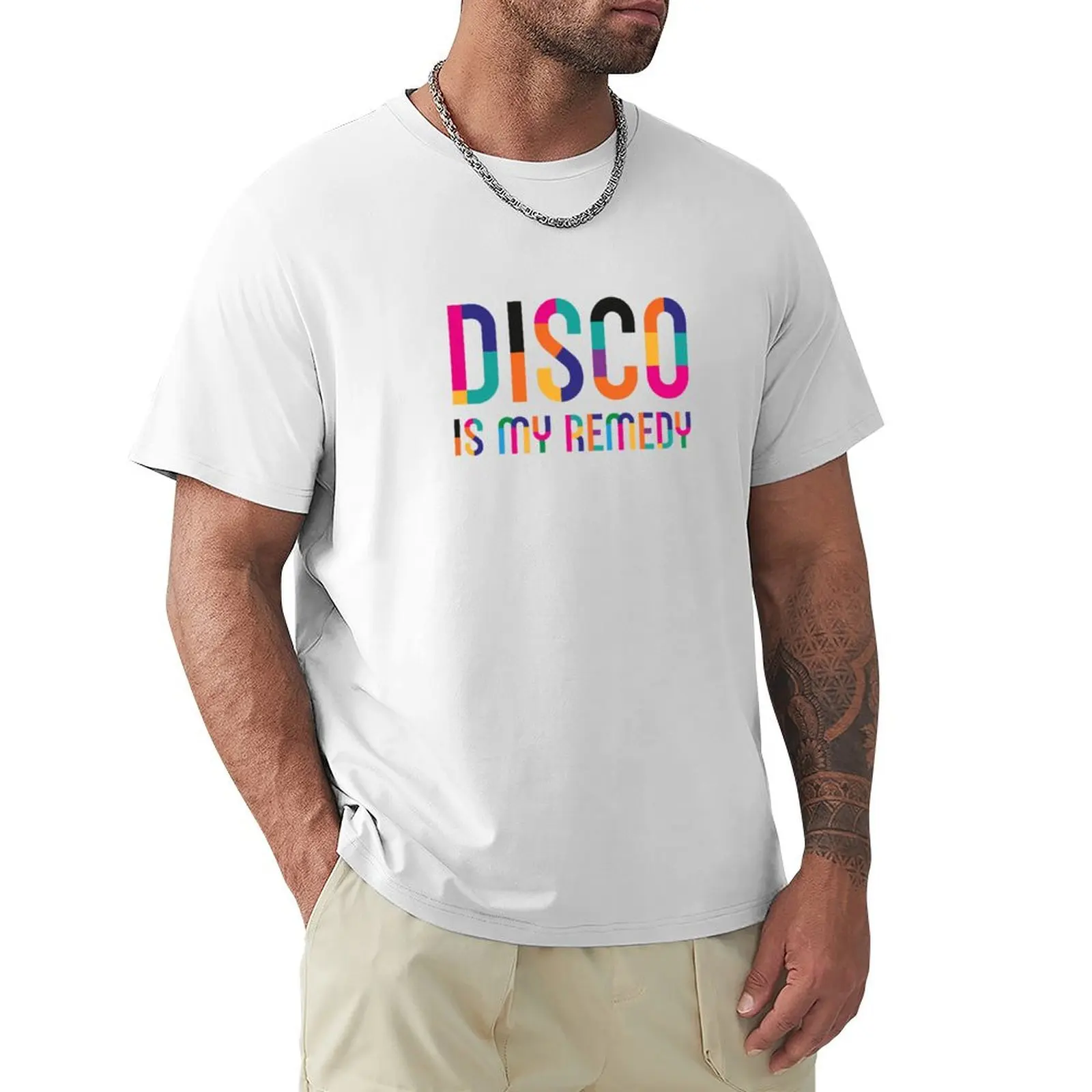 Disco Is My Remedy T-shirt funnys cute tops customs design your own sweat funny t shirts for men