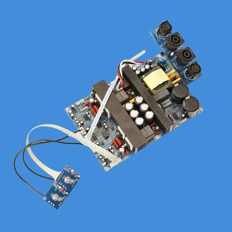 AC220V 500W*2 สเตอริโอ 2.0 ช่อง IRS2092 เครื่องขยายเสียงดิจิตอล