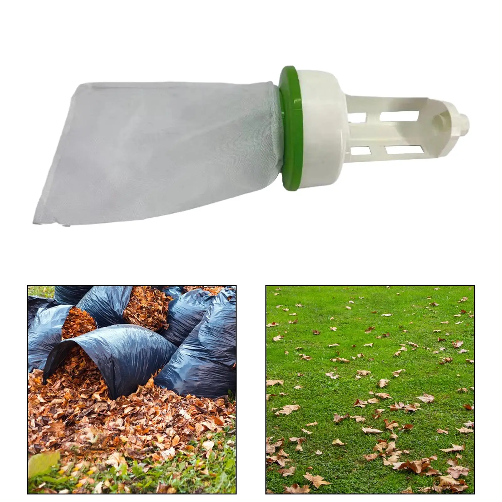 Pool Cleaner Bags Pool Cleaner Coarse Mesh Leaf Bag for Leaf Bagger Pool Cleaner Replacement Part during Leaves Falling Seasons