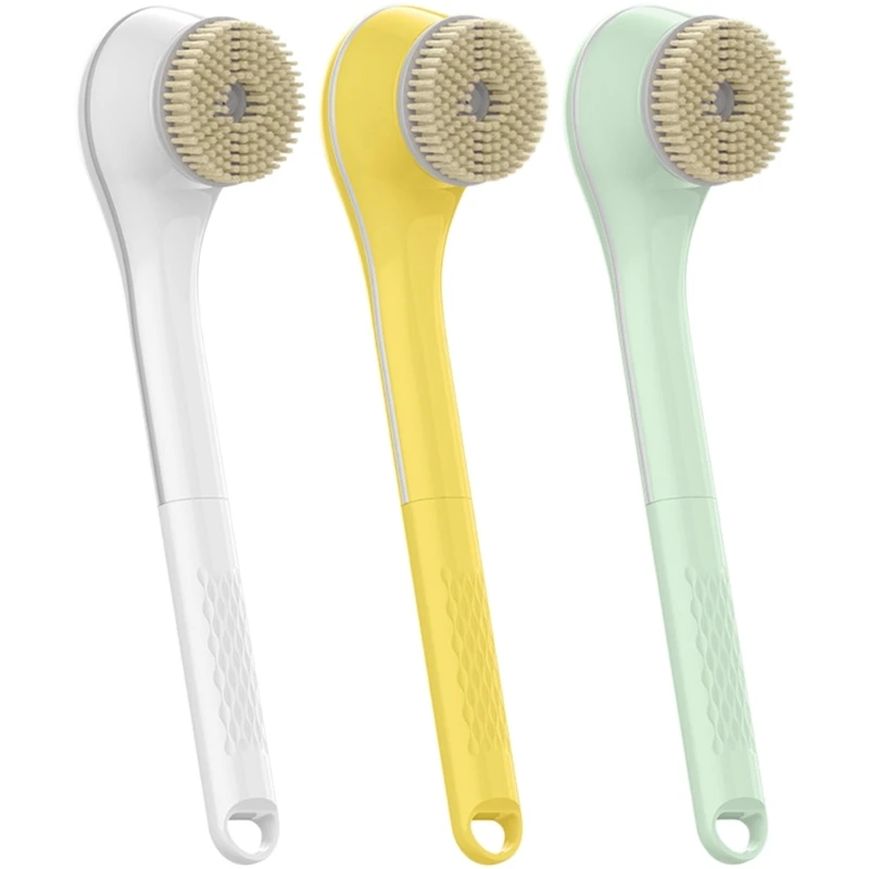 D0AB Electric Back Scrubbing Brush Convenient Electric Shower Scrubber ABS Texture