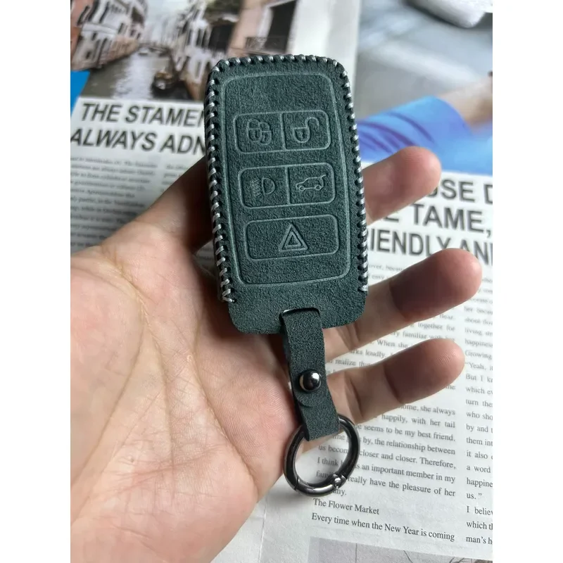 for Land Rover Key Case for Range Rover Sport Guard Discovery Sport Aurora Vessel Car Key Cover Clasp Flip Shell
