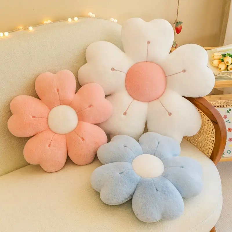 Cuscino per finestra cuscini morbidi per scoreggia cuscino per fiori cuscino per cuscino sedile Super morbido peluche letto per ragazze pigro