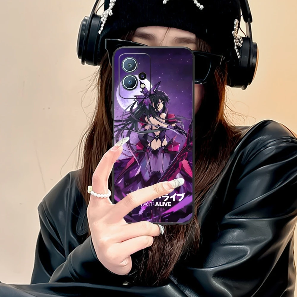 DAL Tohka Yatogami Mobile Cell Phone Case for Huawei P60 P50 P40 P30 P20 P10 P9 P8 Pro Lite Plus Black Soft Phone Cover Shell