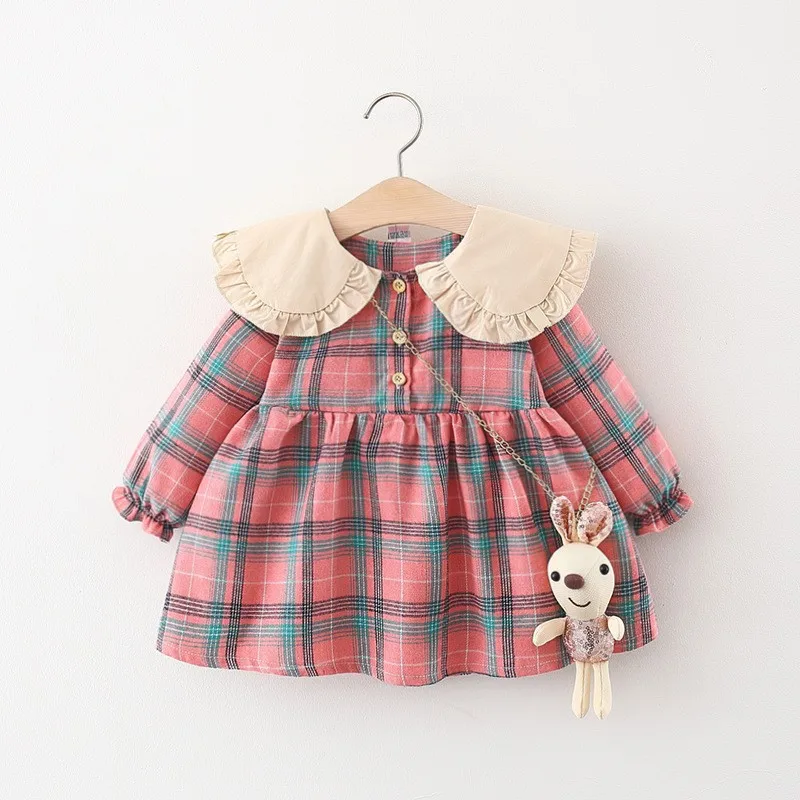 Fall Newborn Baby Girl Dress Toddler Girls Clothes Princess 1st Birthday Party Dresses For Infant Baby Clothing 0-3year Vestidos