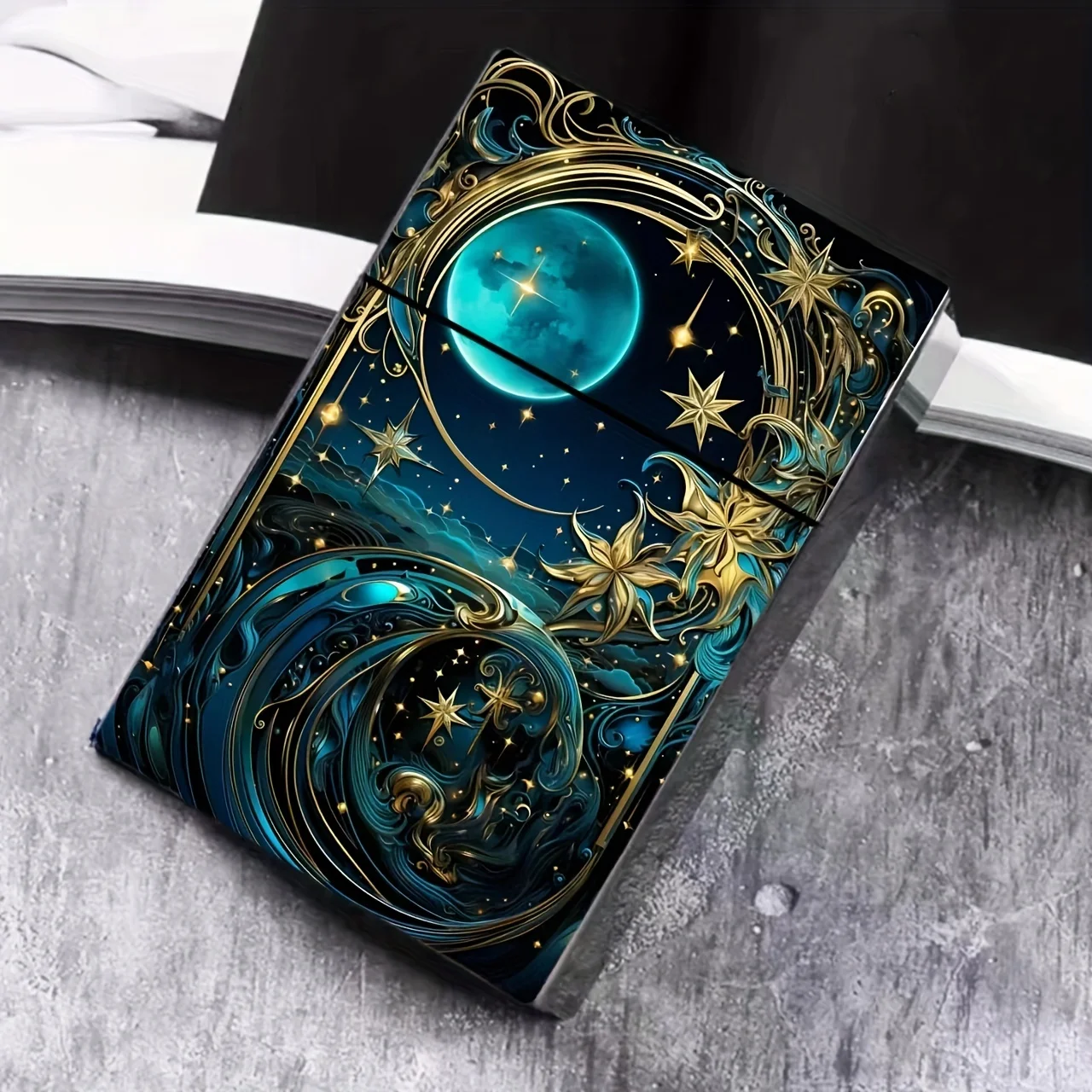 

1pc Plastic Cigarette Storage Box, Creative Star Theme Cigarette Box, Holiday Birthday Gift