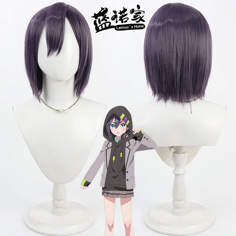 

Anime 100 Girlfriends Who Really Love You Kuranosuke Kurahashi Cosplay Wig Halloween Carnival Party Props Synthetic + Wig Cap