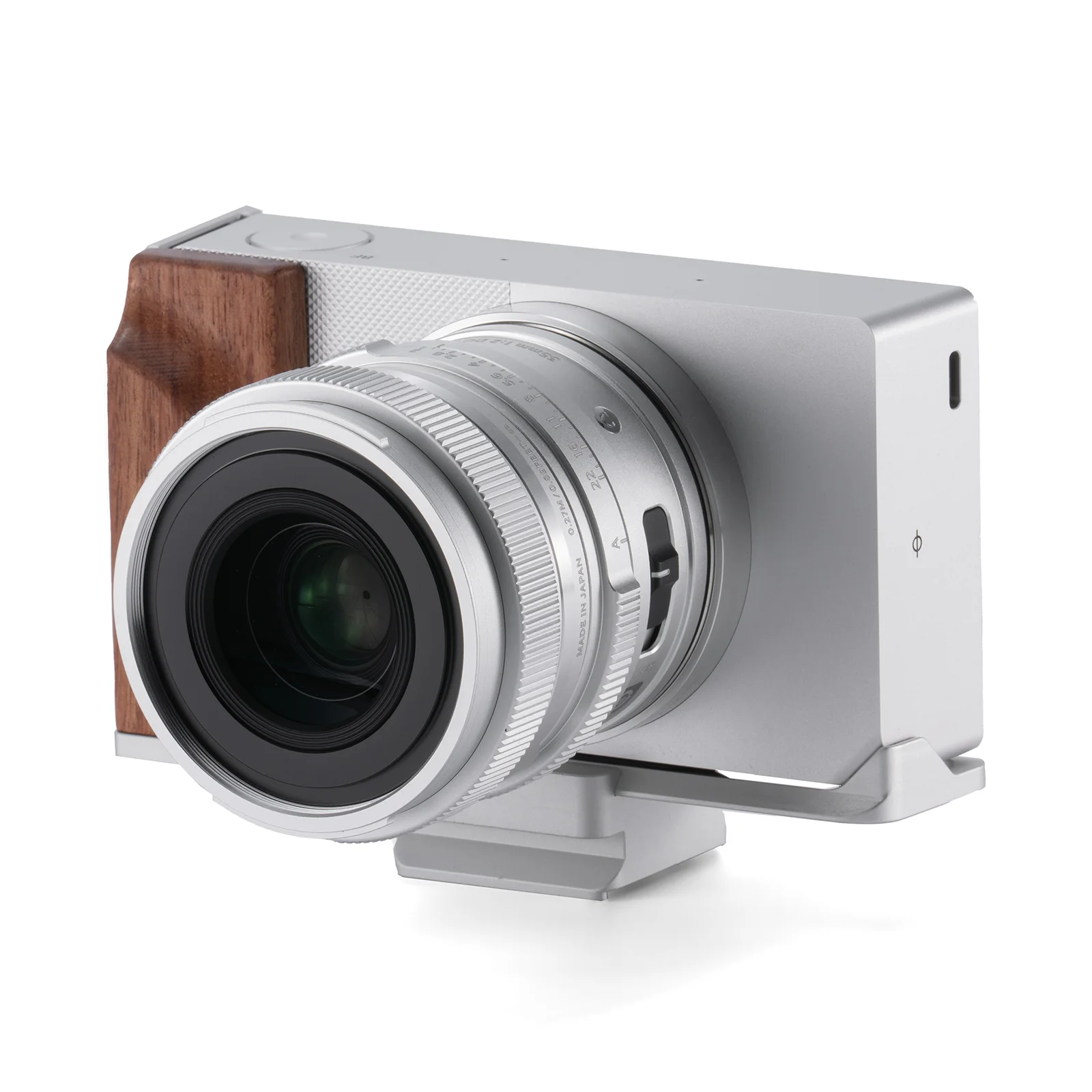 TILTA voor Sigma BF montagebasisplaat met houten handgreep Vintage camerakooi basisset - 2cols