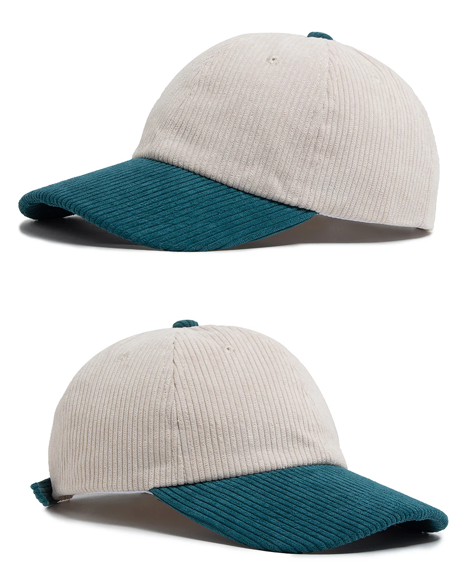 Winter Cord Weibliche Baseball Caps Herbst Casual frauen Hut Fashion Outdoor Sport Männer Kappe Zwei Farbe Passenden Hip Hop hüte – Detail 6