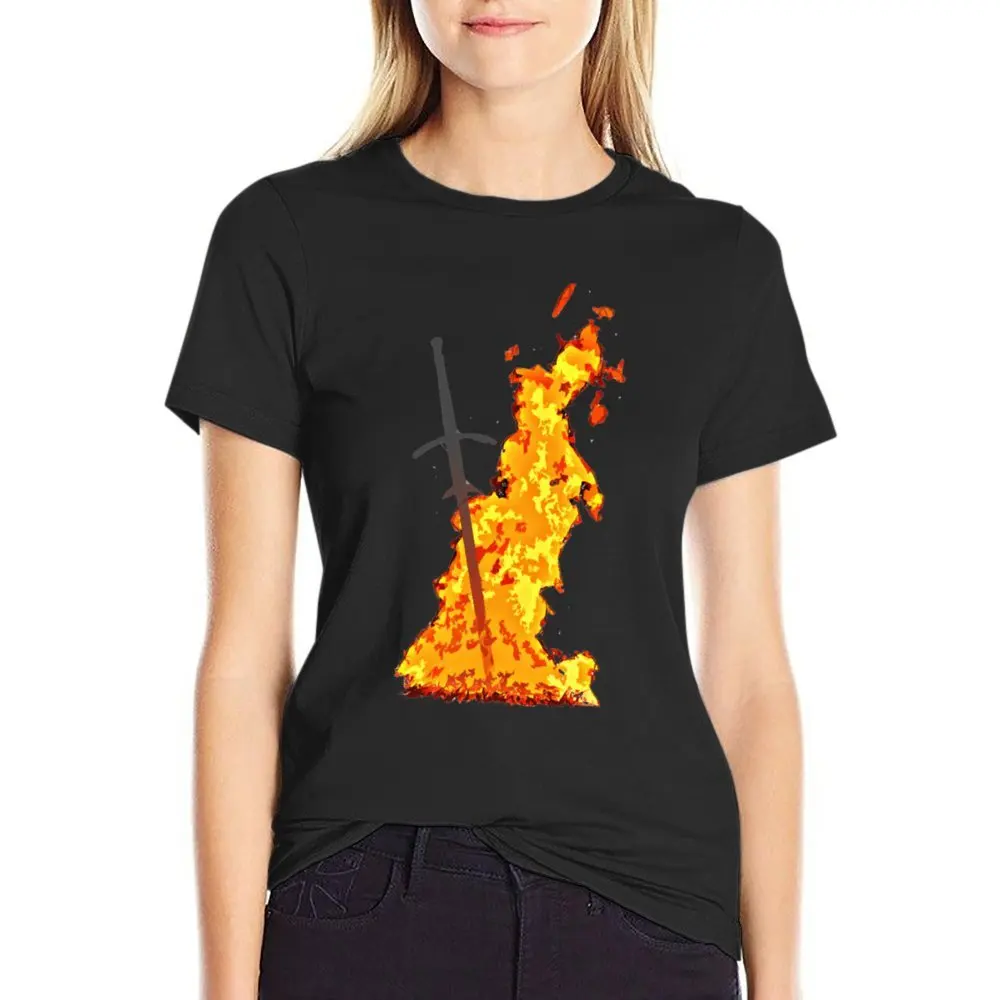 Bonfire Lit For Sale Crewneck T-shirt Sport Top Tee Funny Graphic Cool Home