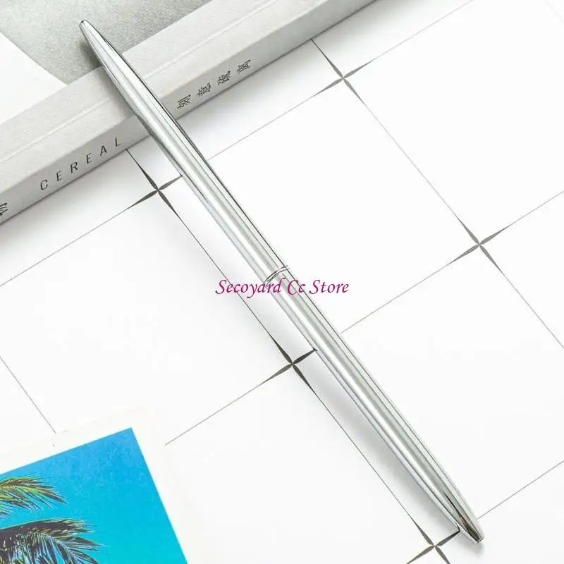 

N3UC Exquisite Guest Sign-in Pen Business Signing Pen Metal Pen Refillable Ballpoint Pen for Restaurant Reception