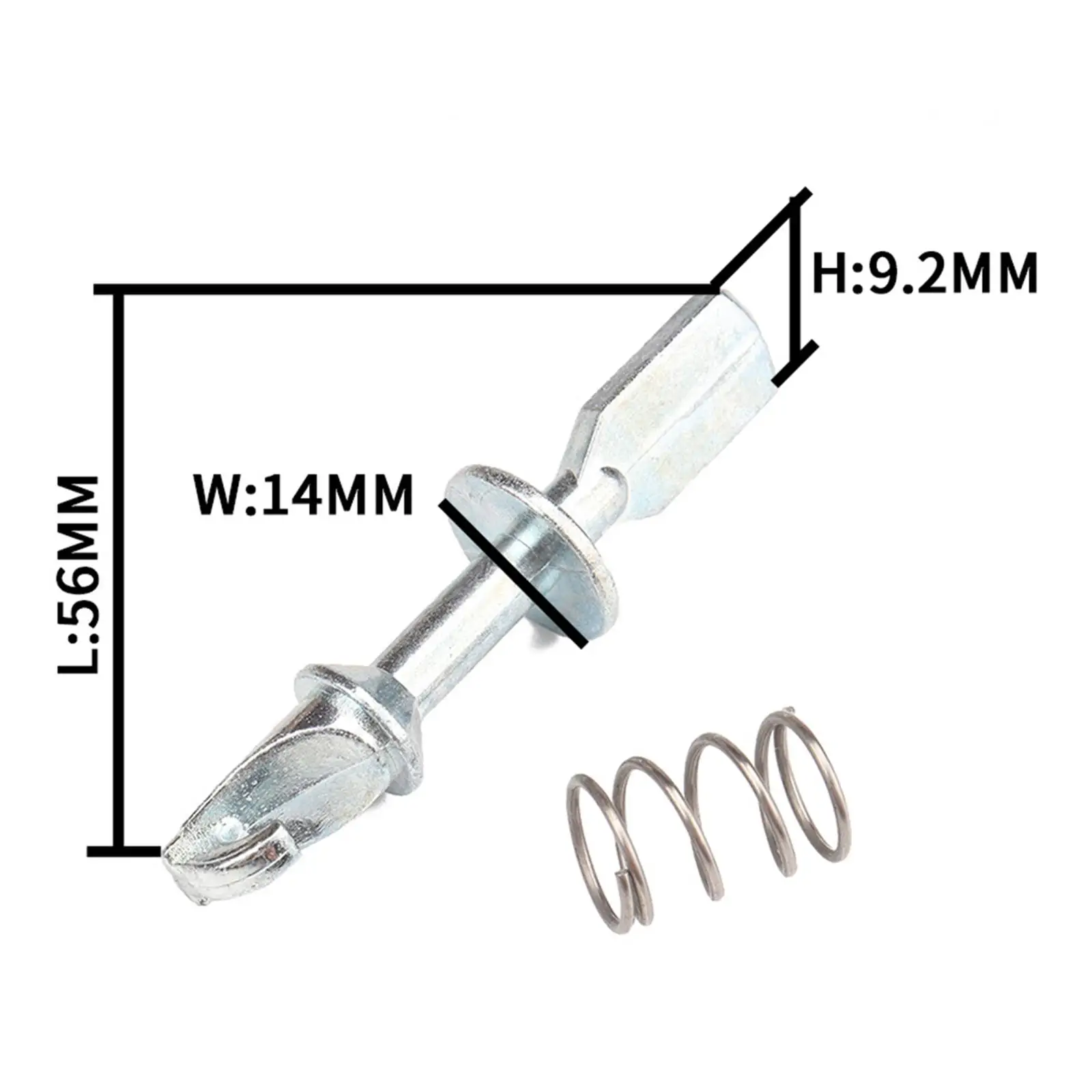 Long-lasting Repair of The Car Door Lock Cylinder 1H0837223B Suitable for The
