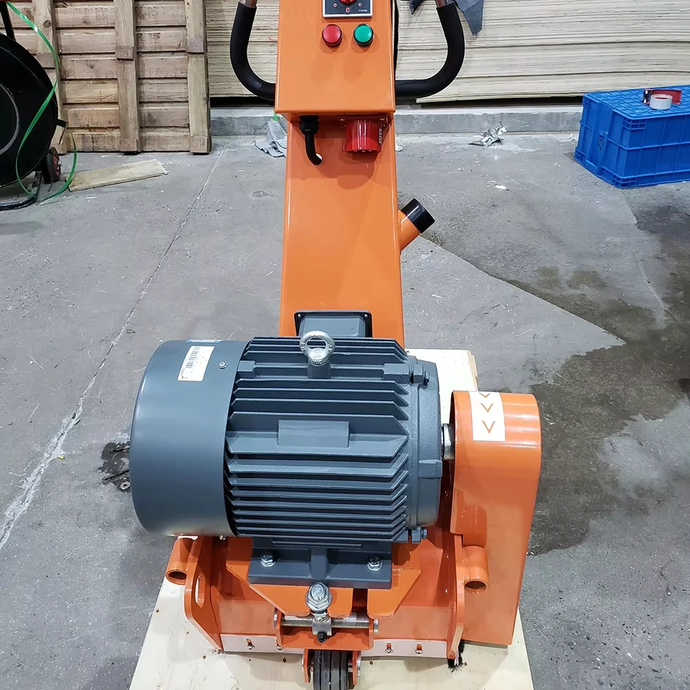 r Blade Motor Gearbox Floor Scarifying Core Concrete GrinderJS250 Electric/Gas Concrete Scarifier Machine Automatic Carifie