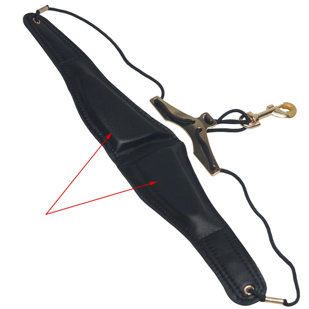 

Microfiber Saxophone Shoulder Neck Strap Sax Harness Saxophone Strap with Metal Hook for Tenor/Soprano/Alto Sax