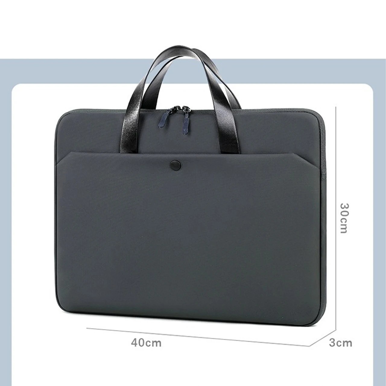 Laptop Bag 15.6 Inch Notebook Sleeve Bags For Macbook Air Pro 15 16 Portable Case Computer Shoulder Handbag Waterproof Briefcase