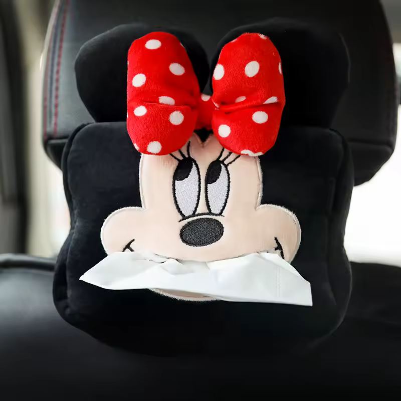 קופסאות מיני mickey mickey קריאייטיב קריקטורה רך קריקטורה רכה נייר מפית בעלי חיים חמודים מכונית