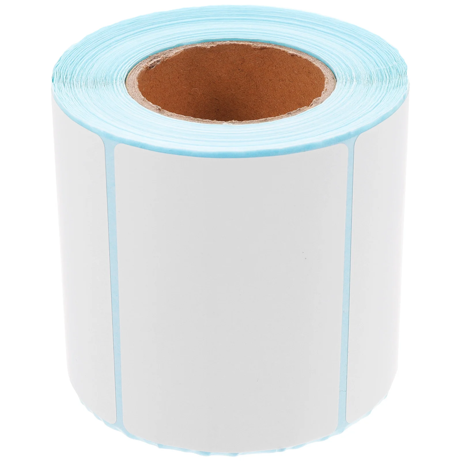 1 ロール 白色サーマルバーコードラベル 配送先住所用 粘着ステッカーロール 粘着ラベル