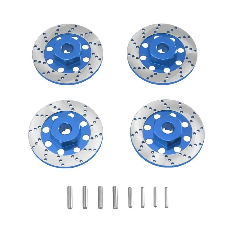 金属製 12mm ホイール六角ハブアダプター ブレーキディスク MJX 14301 14302 1/12 MN128 MN86S RC オンロードレーシングカー用