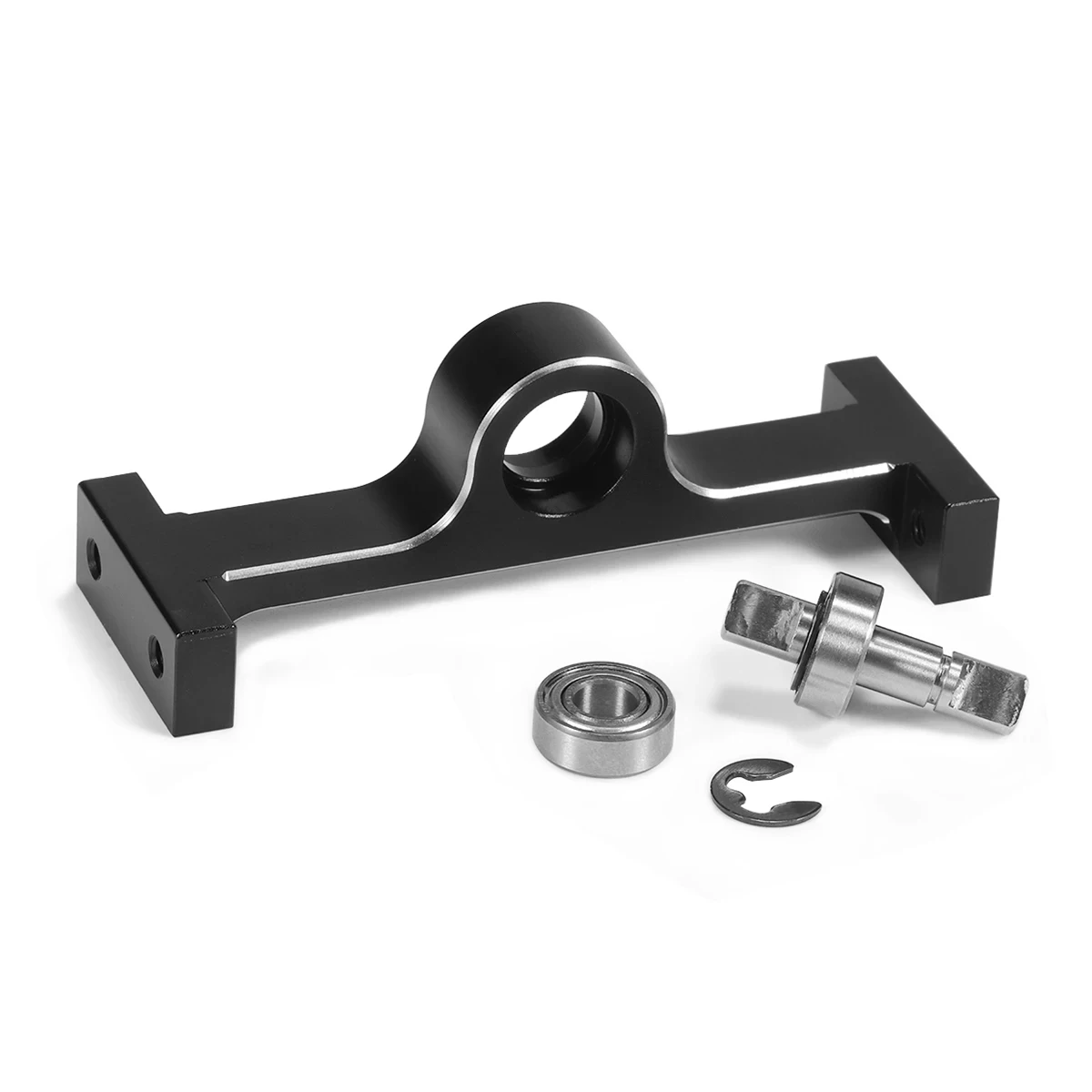 سبائك الألومنيوم 1/10 نقل حالة 70 مللي متر عرض 5 مللي متر D-شكل رمح ل RC الزاحف الغشاش الحفارات MOA 1.9 رمح LCG الهيكل بناء #4