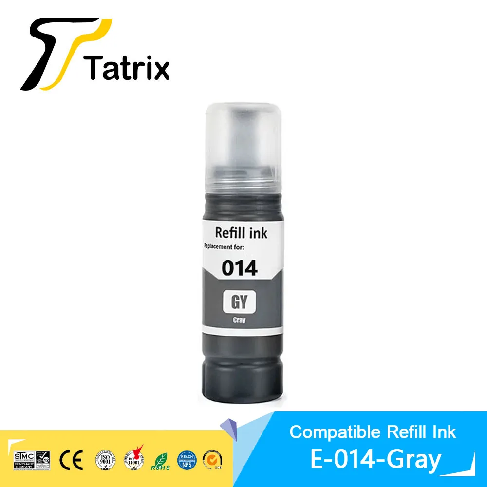 Tatrix 013 014 ink Premium Compatible Color Water Based Bottle Refill Inkjet Ink for Epson L8168 L8188 printer