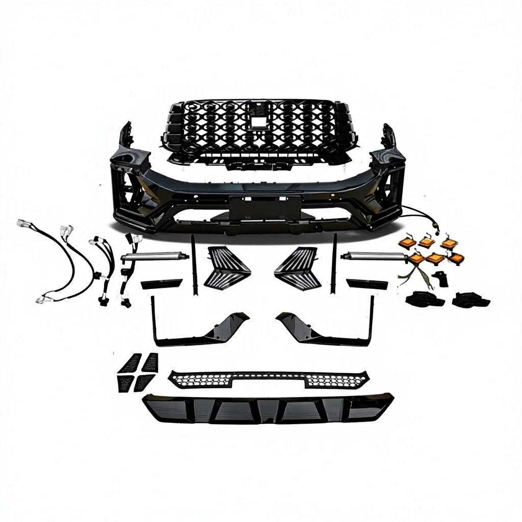 2025 Hurricane High-End Custom Wide Body Kit GWM Tank 500 2022-2025 | Screw-on Full Front/Rear Bumpers Side Skirts Fender Flares