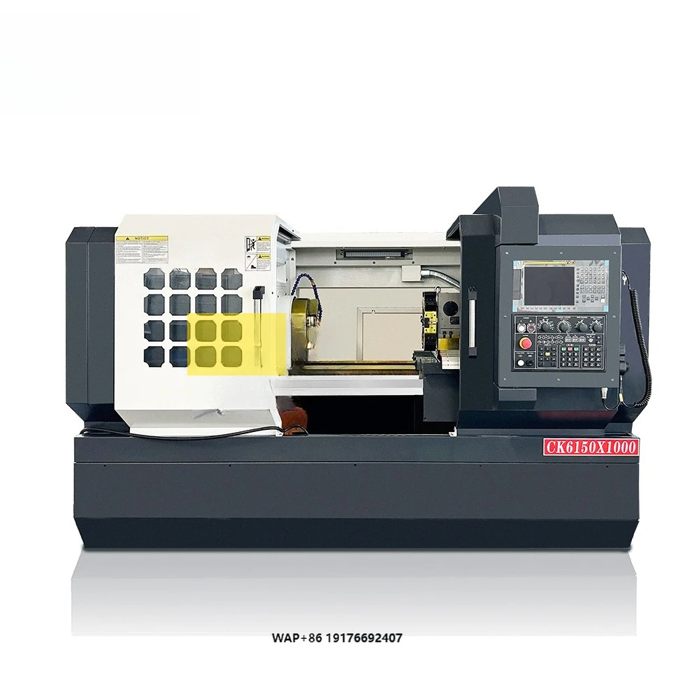 Economic Price CNC Heavy Duty and High Speed Horizontal Lathe CK6150X1000 Flat Bed CNC Lathe Machine