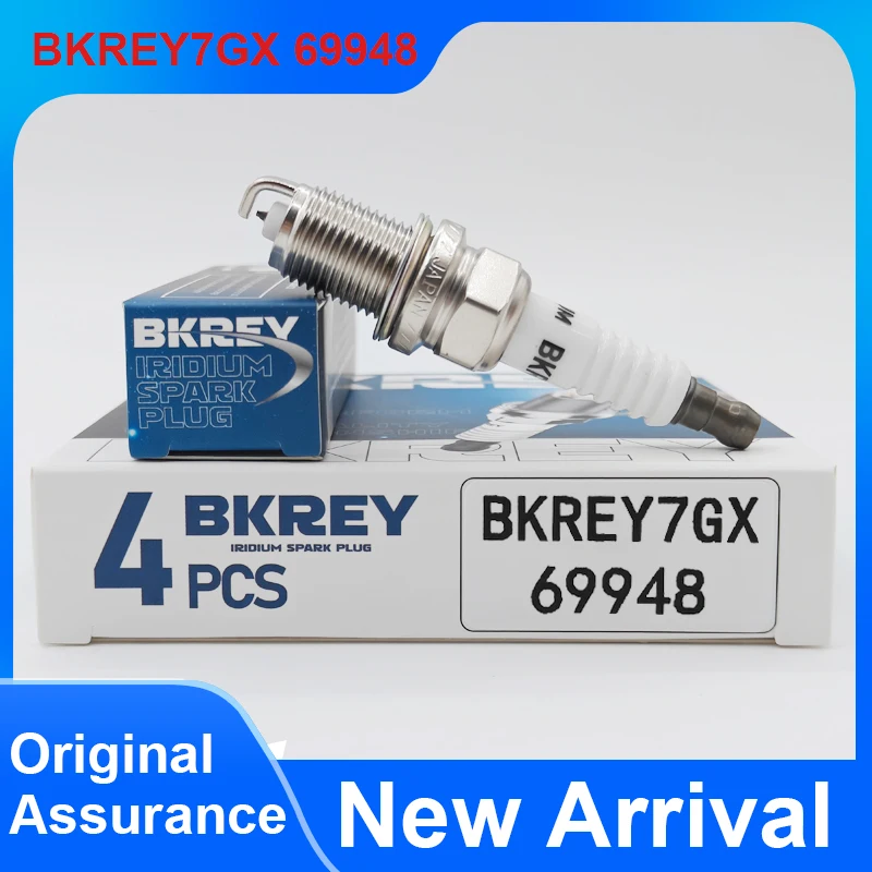 4/20pcs BKR6E 6962 Iridium Spark Plugs For BYD Chery A1 A3 A5 E3 M7 Rely X5 Riich Tiggo Cowin Bora Jetta For BKREY7GX 69948