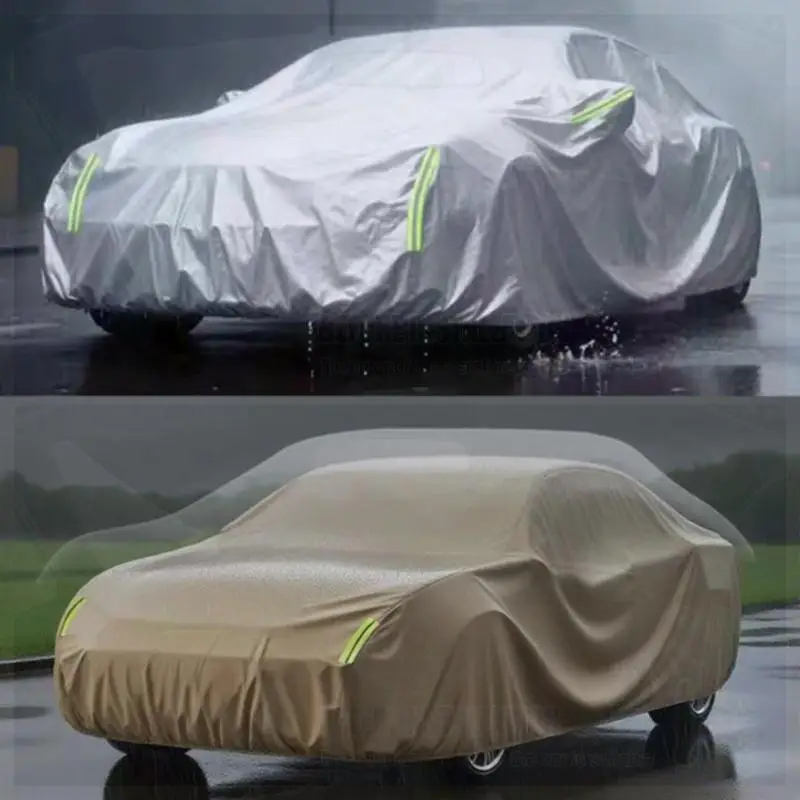 للحماية الخارجية مقاوم للماء كامل لشركة هيونداي سانتا في سم غطاء الثلج ظلة الغبار الملحقات الخارجية أغطية السيارات