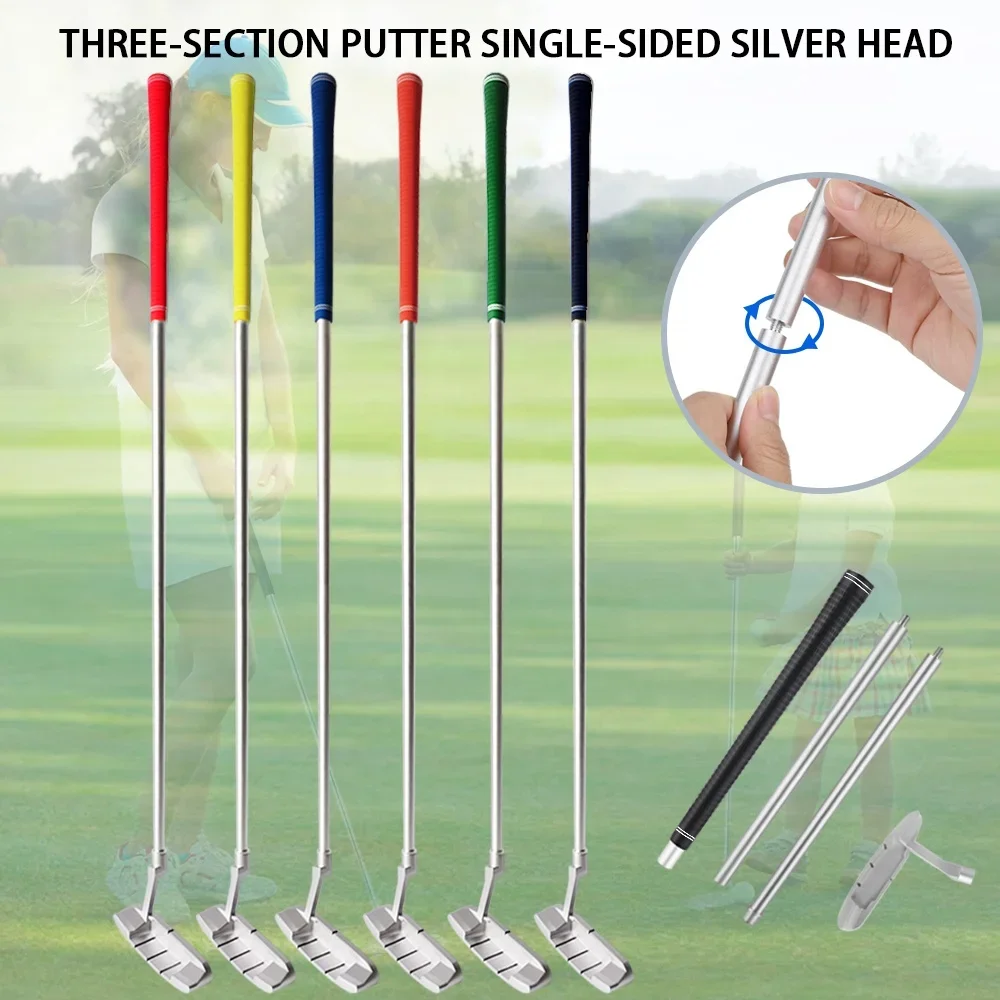 Hot selling golf clubs single sided indoor right hand golf putter suitable for teenagers children adults