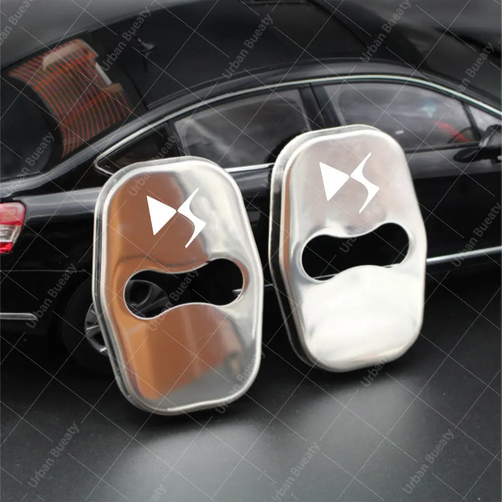 Auto Türschloss Abdeckung Auto Embleme Fall für Citroen DS Geist DS3 DS3R DS4 DS5 DS 5LS DS 5H DS6 DS7 DS9 Auto Styling Zubehör