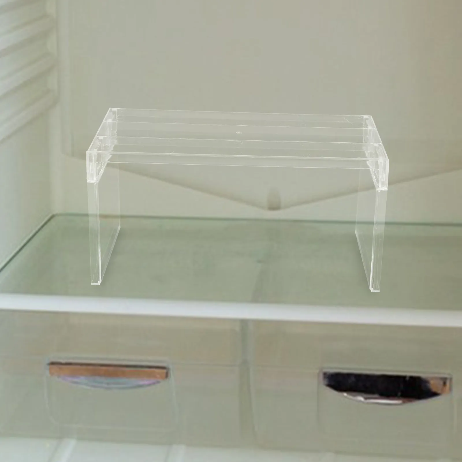 Fridge Storage Rack Acrylic Divider Freezer Partition Shelf Separator Refrigerator Organizing Racks Leftover Shelf Stack Fruits
