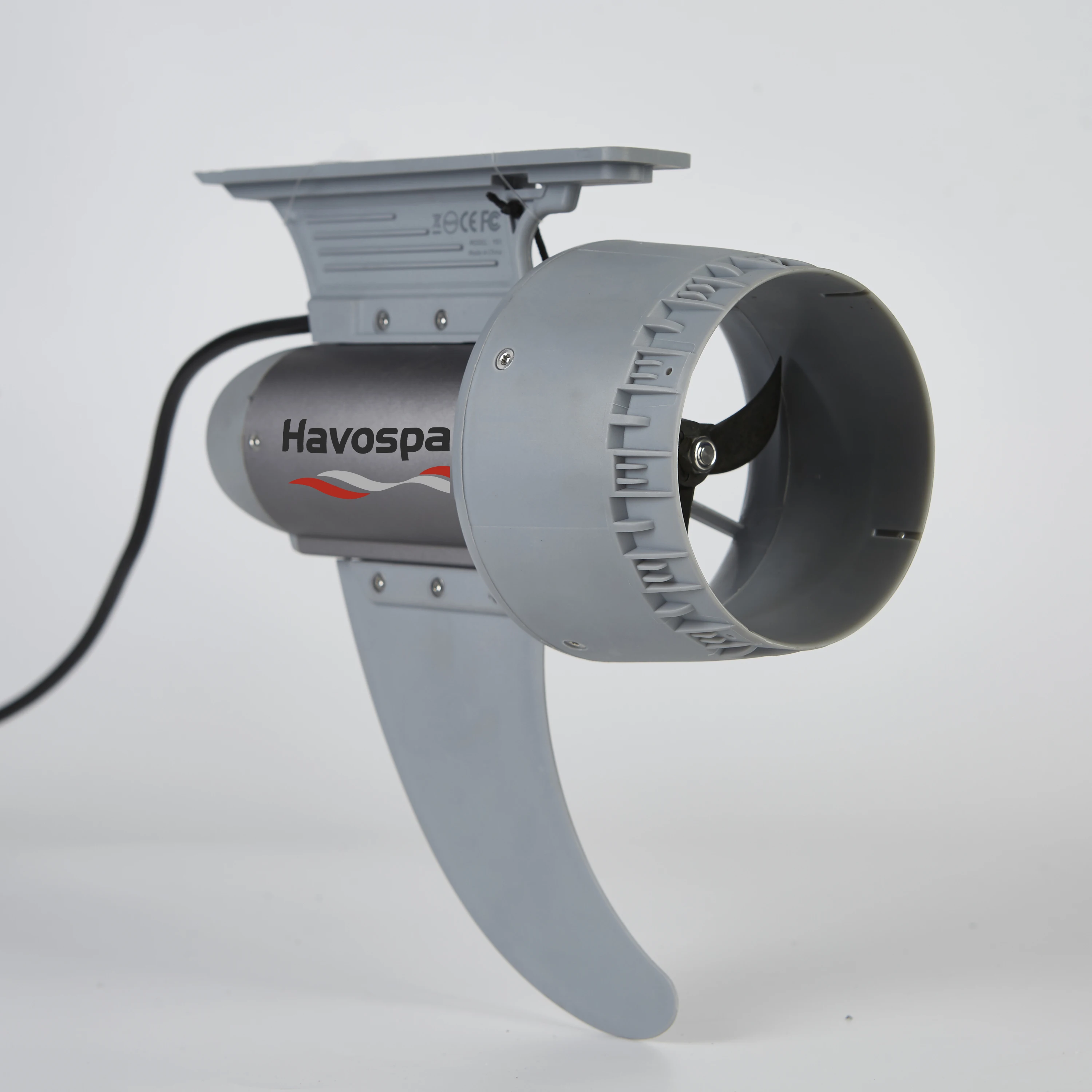 Havospark Electric Fin Y01+B75 Thruster 13.5kg/29.7lbf Thrust 600W Battery 4-6 People Lure Fishing Boat Paddleboard Kayak-HDF