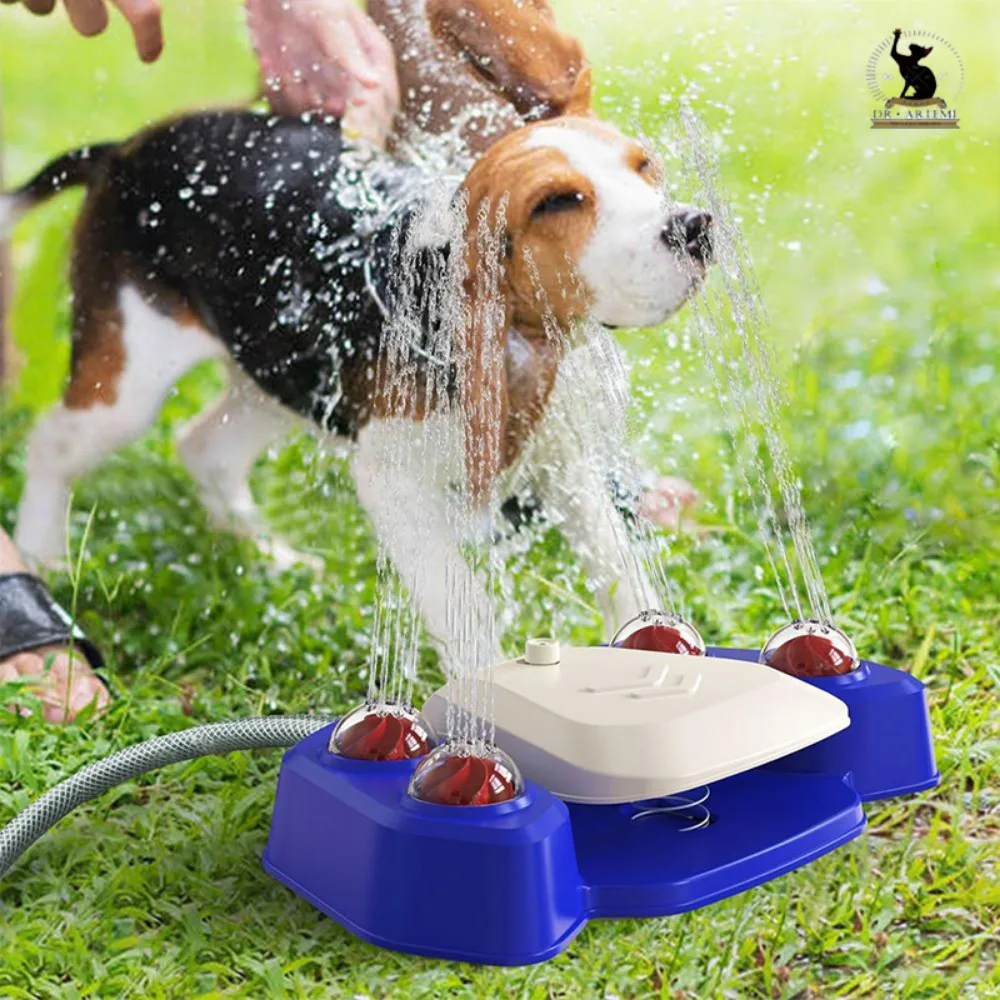 

Durable Plastic Dog Playing Toys Dog Sprinkler Pet Supplies Playing