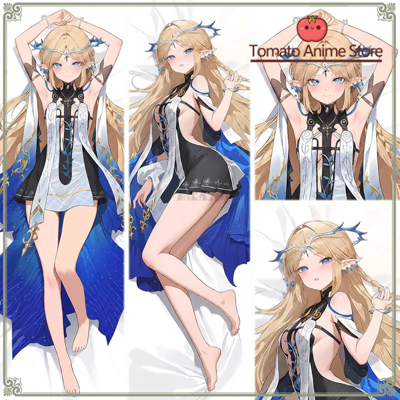 

Anime Game Dakimakura Hing Body Wuthering Waves Cartethyia PillowCase Cushion Otaku Bed Linings Xmas