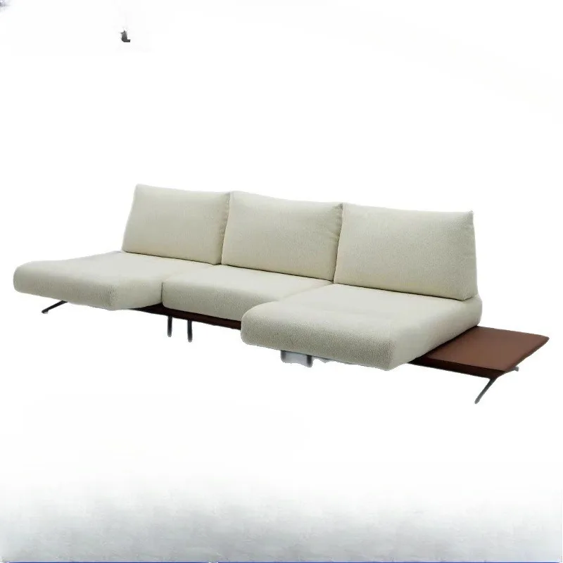 Dynamic Island sofa Italian modern minimalist living room multifunctional rotating combination fabric sofa