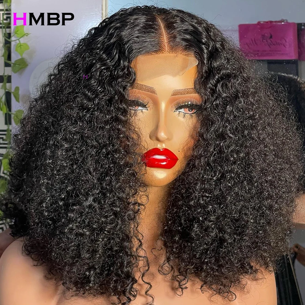 

Glueless Wigs Wear And Go Kinky Curly Brazilian Wigs High Density 13x4 Hd Lace Frontal Wig Human Hair Preplucked Wig For Women