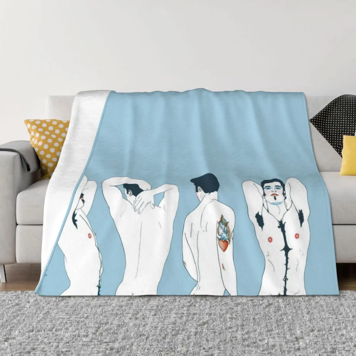 

Boys Throw Blanket warm for winter Luxury St Loose Blankets