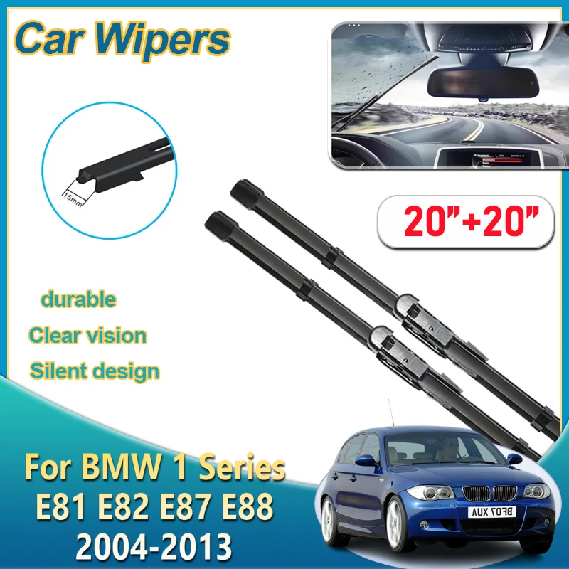 

Car Windscreen Wipers For BMW 1 Series E87 Accessories E81 E82 E88 2004-2013 2005 2006 Auto Windshield Wiper Blade Silent Tools
