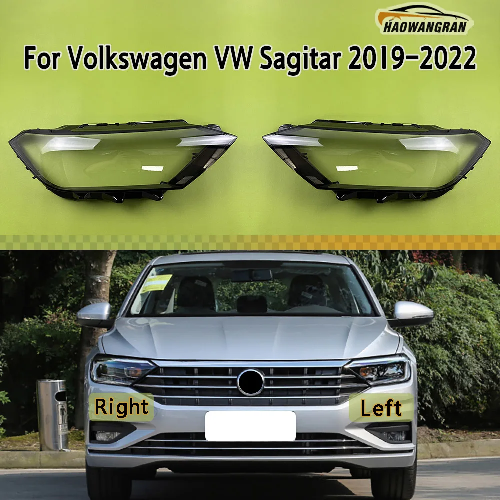 

Car Front Headlight Lampshade Transparent Lampshell Lens Cover Plexiglass For Volkswagen VW Sagitar 2019 2020 2021 2022