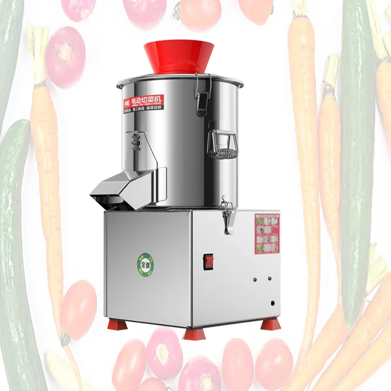 Cabbage Chopping Vegetable Cutting Machine Electric Small For Minced Filling Chili Onion Ginger Leek Cutter Vegetable Pellet Mac