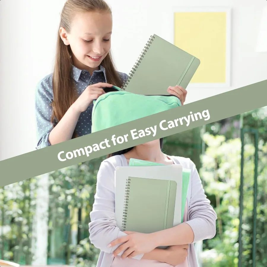 Quaderni per diario Quaderno a spirale foderato per donna Uomo 146 pagine Quaderno con copertina rigida a righe universitari per nota di lavoro Taki